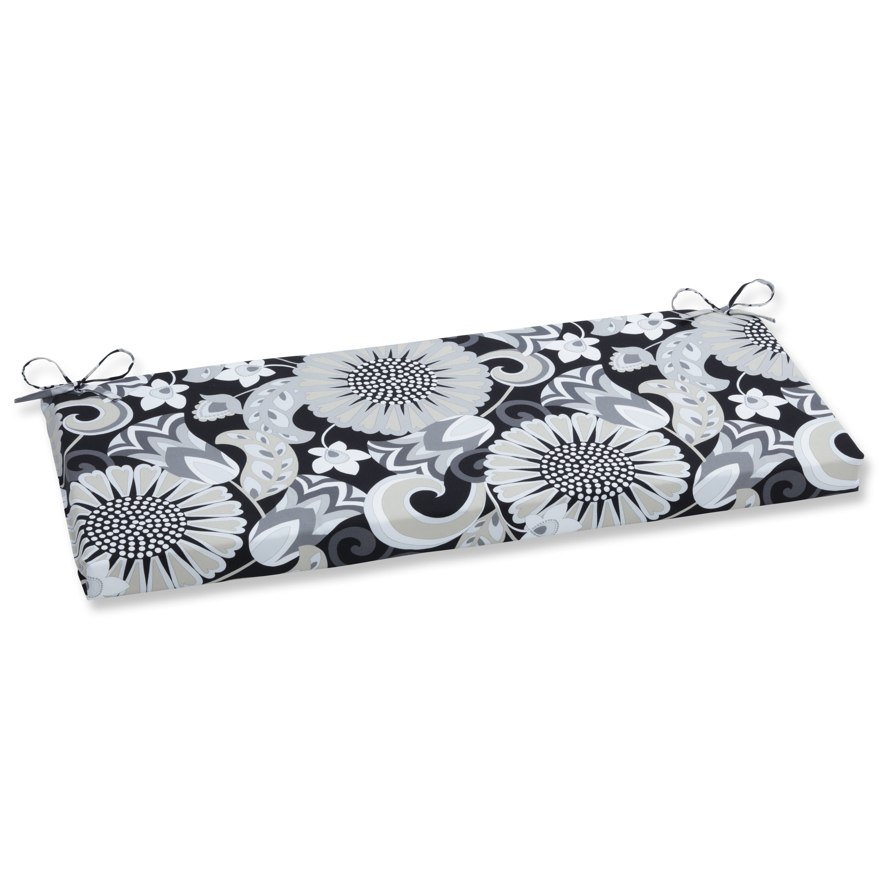 Sophia Graphite Bench Cushion