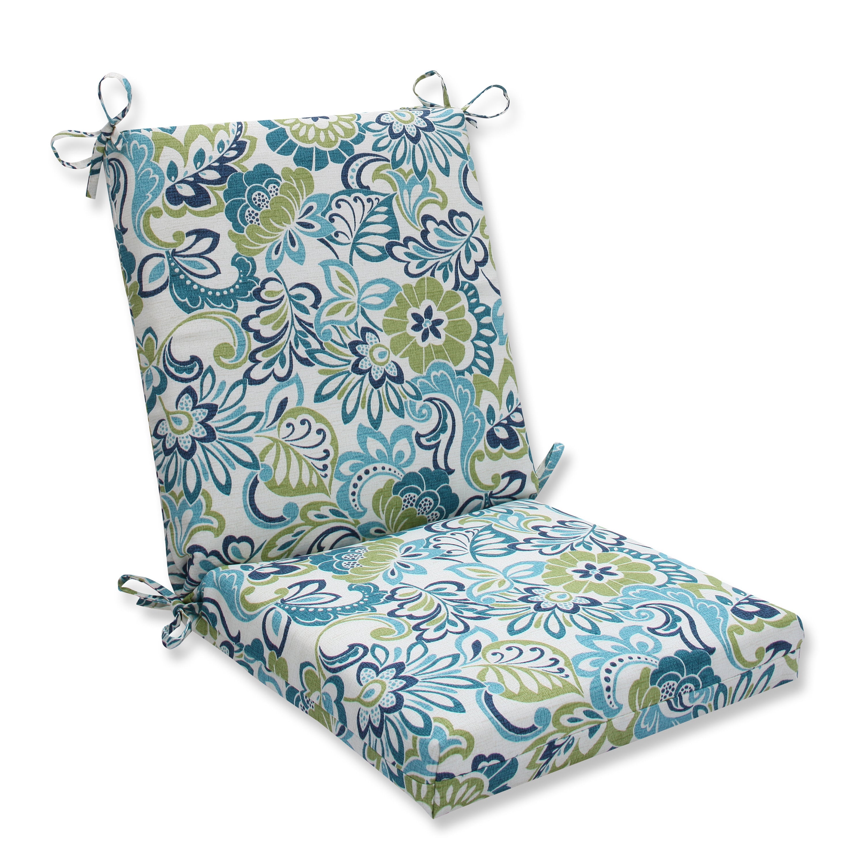 Zoe Mallard Squared Corners Chair Cushion