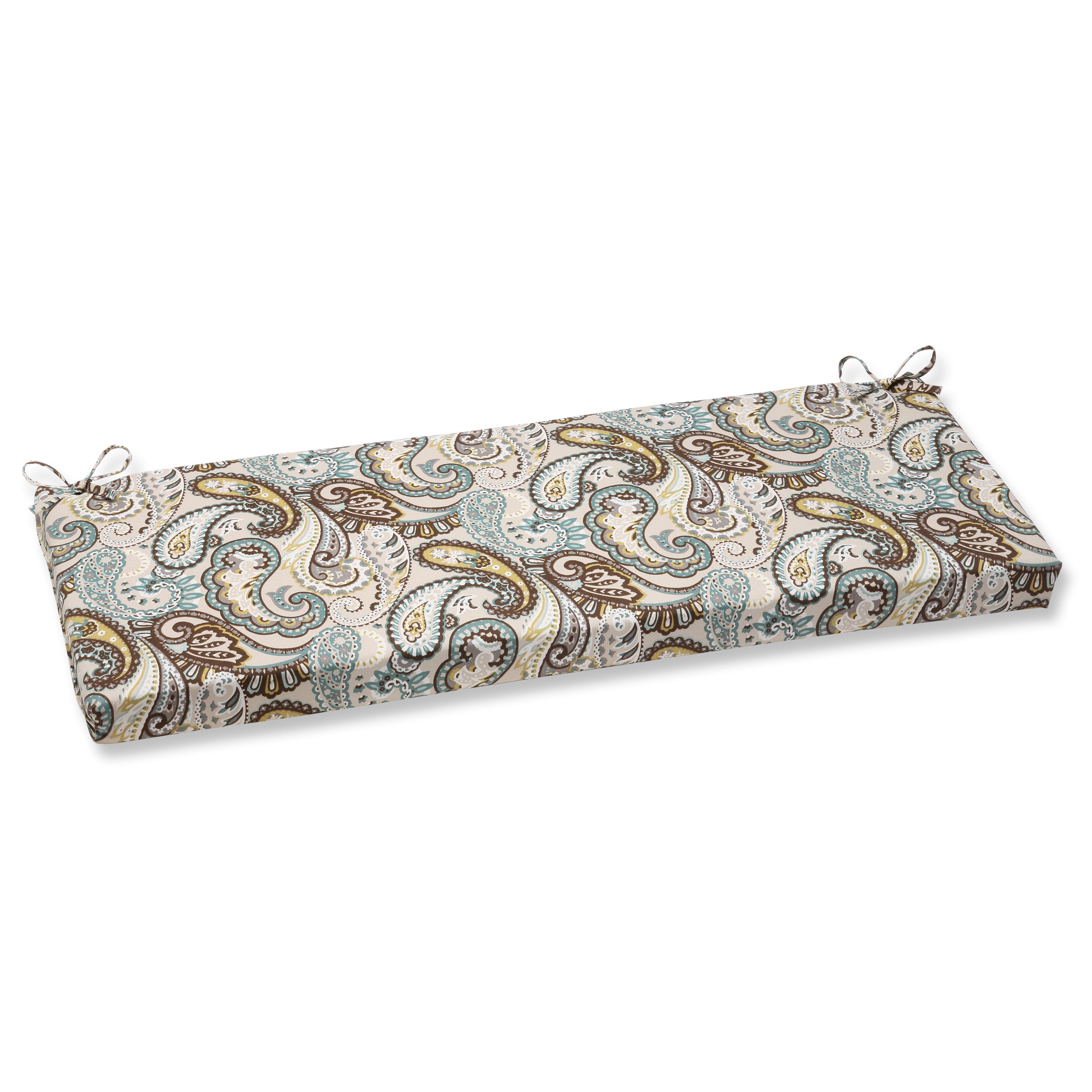Tamara Paisley Quartz Bench Cushion