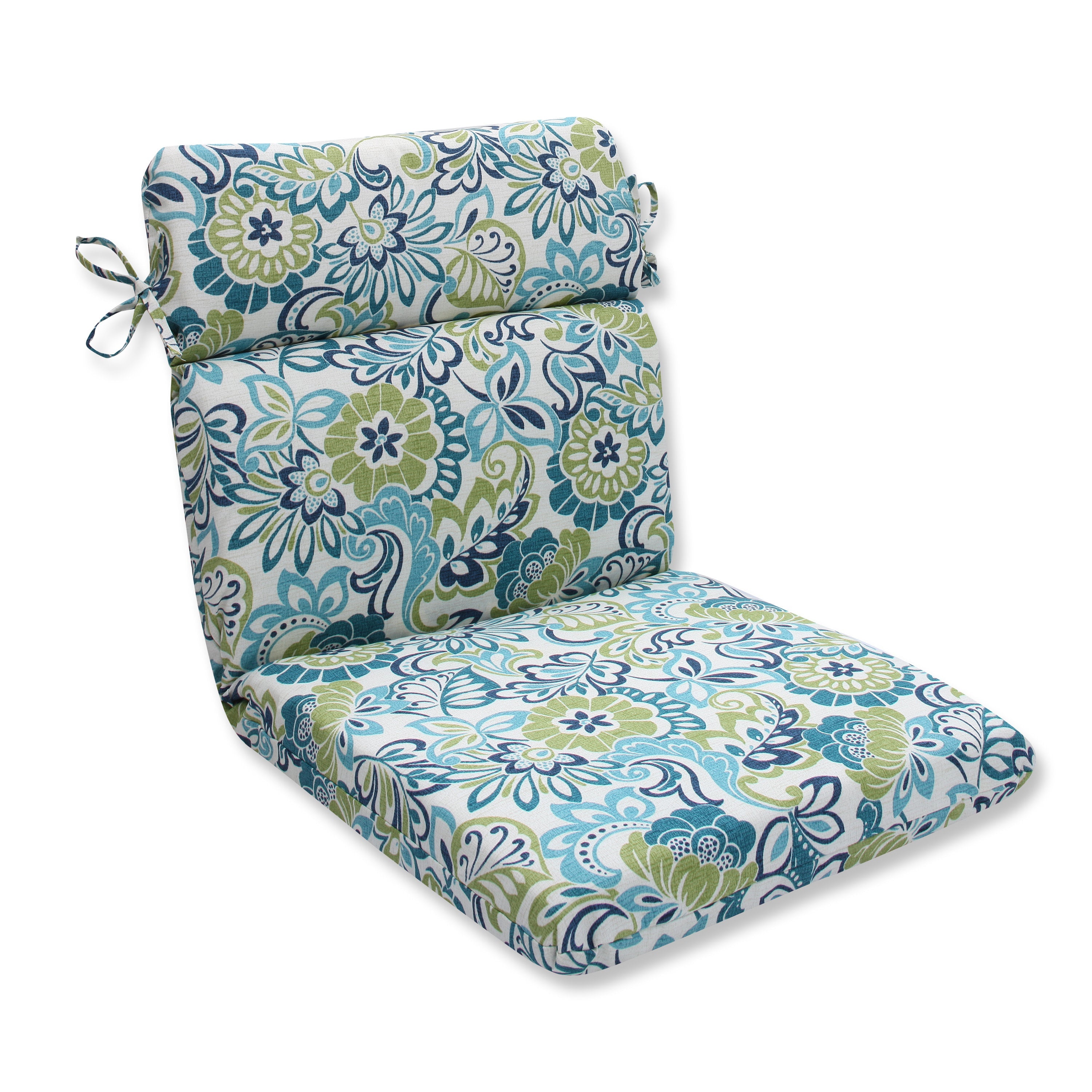 Zoe Mallard Rounded Corners Chair Cushion