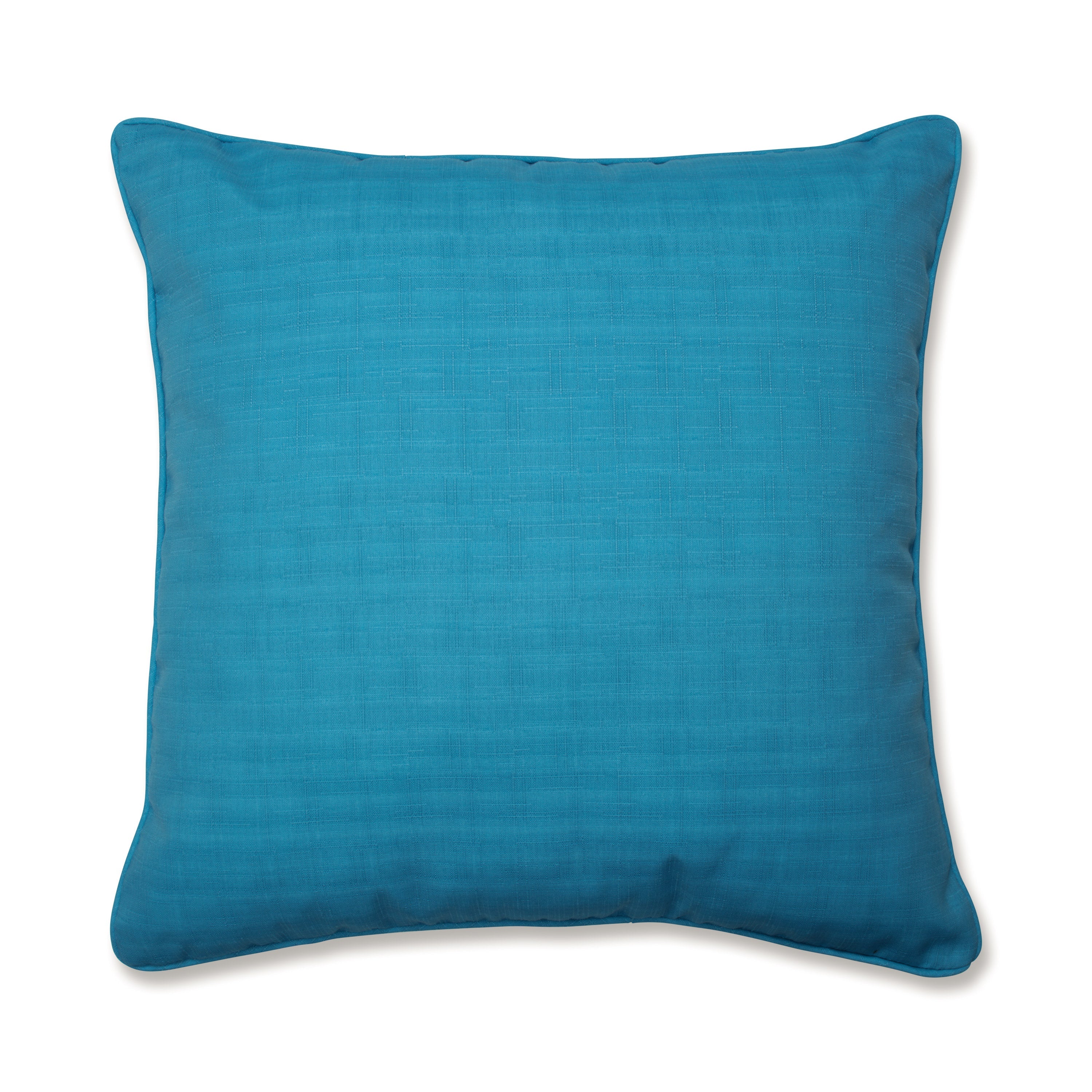 Outdoor/Indoor Veranda Turquoise 25-inch Floor Pillow