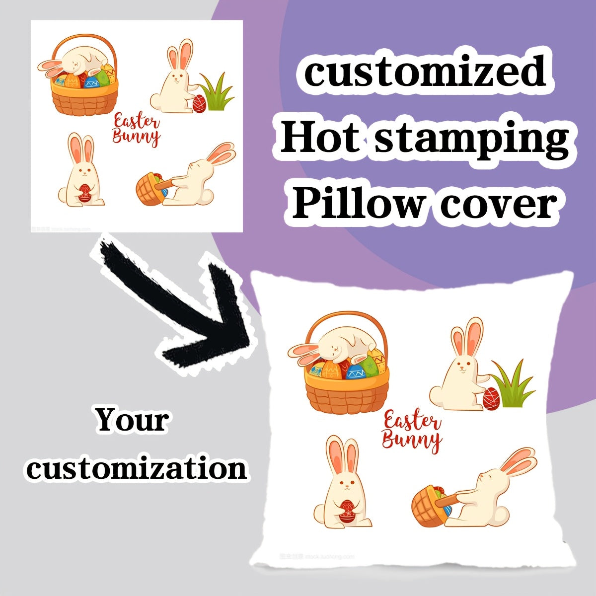 2pcs Custom Photo and Text Pillowcase Set Double-Sided Personalized Photo Throw Pillows for Naps, Sofa Cushions, Couple Pillows
