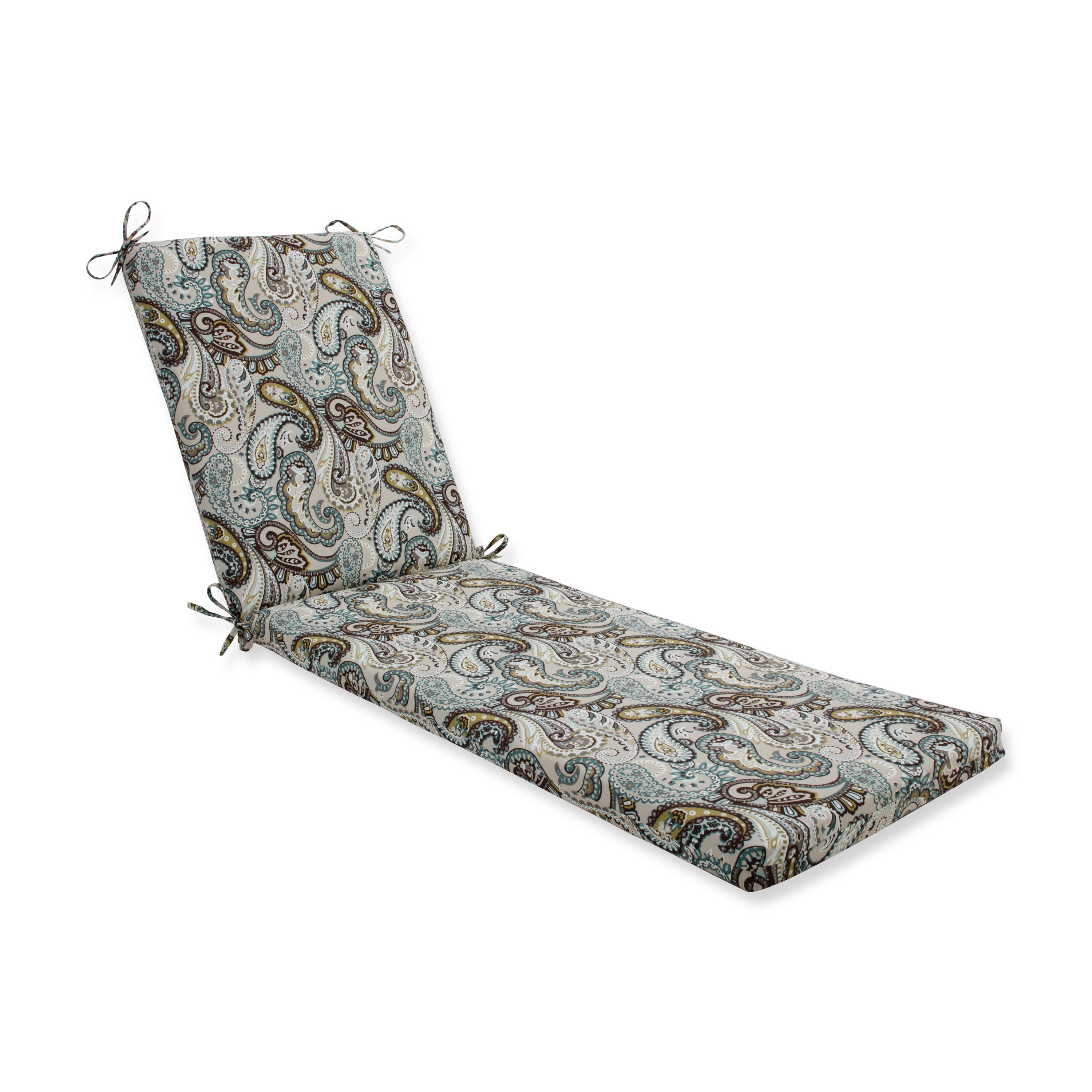Tamara Paisley Quartz Chaise Lounge Cushion 80X23X3