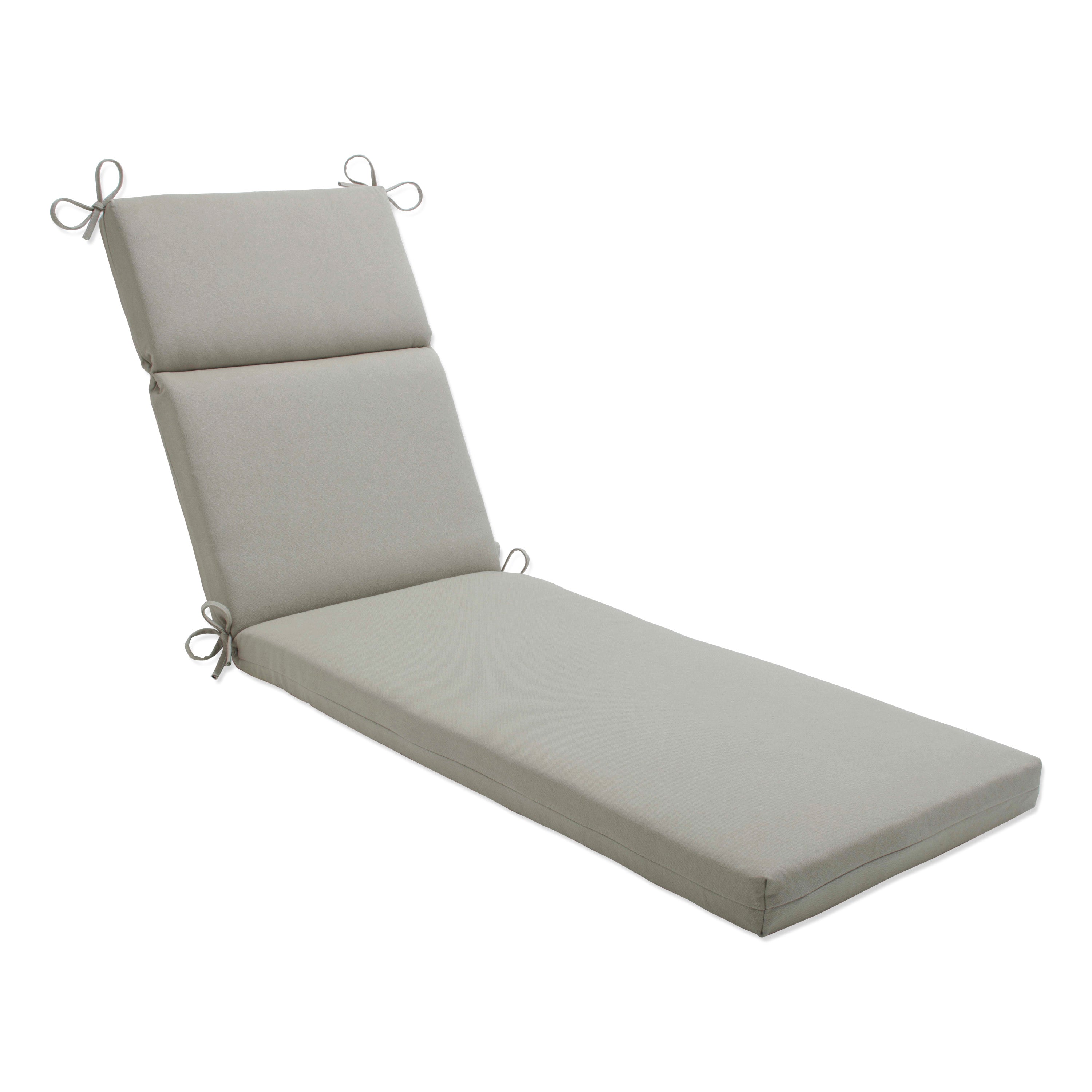 Solar Linen Chaise Lounge Cushion