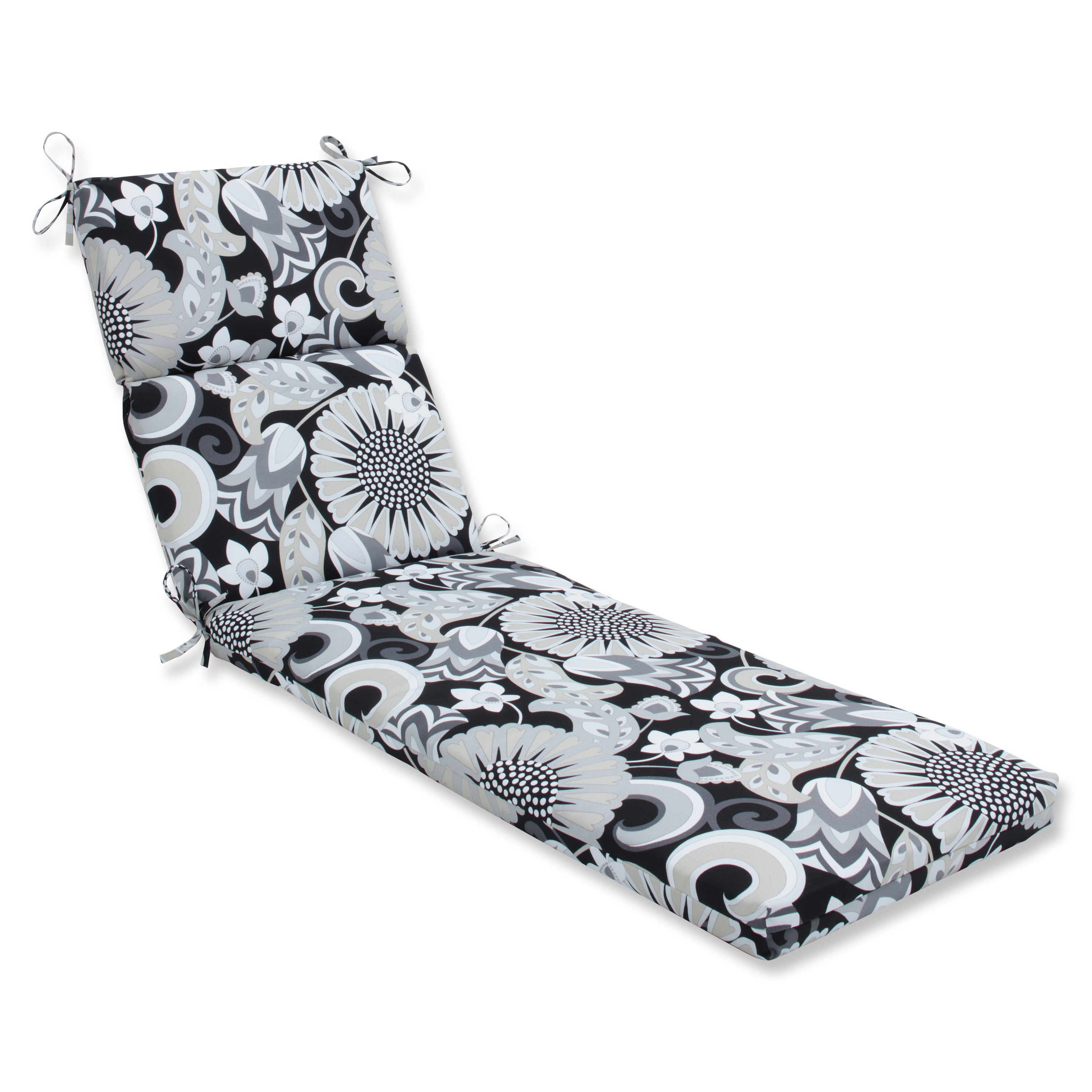 Sophia Graphite Chaise Lounge Cushion