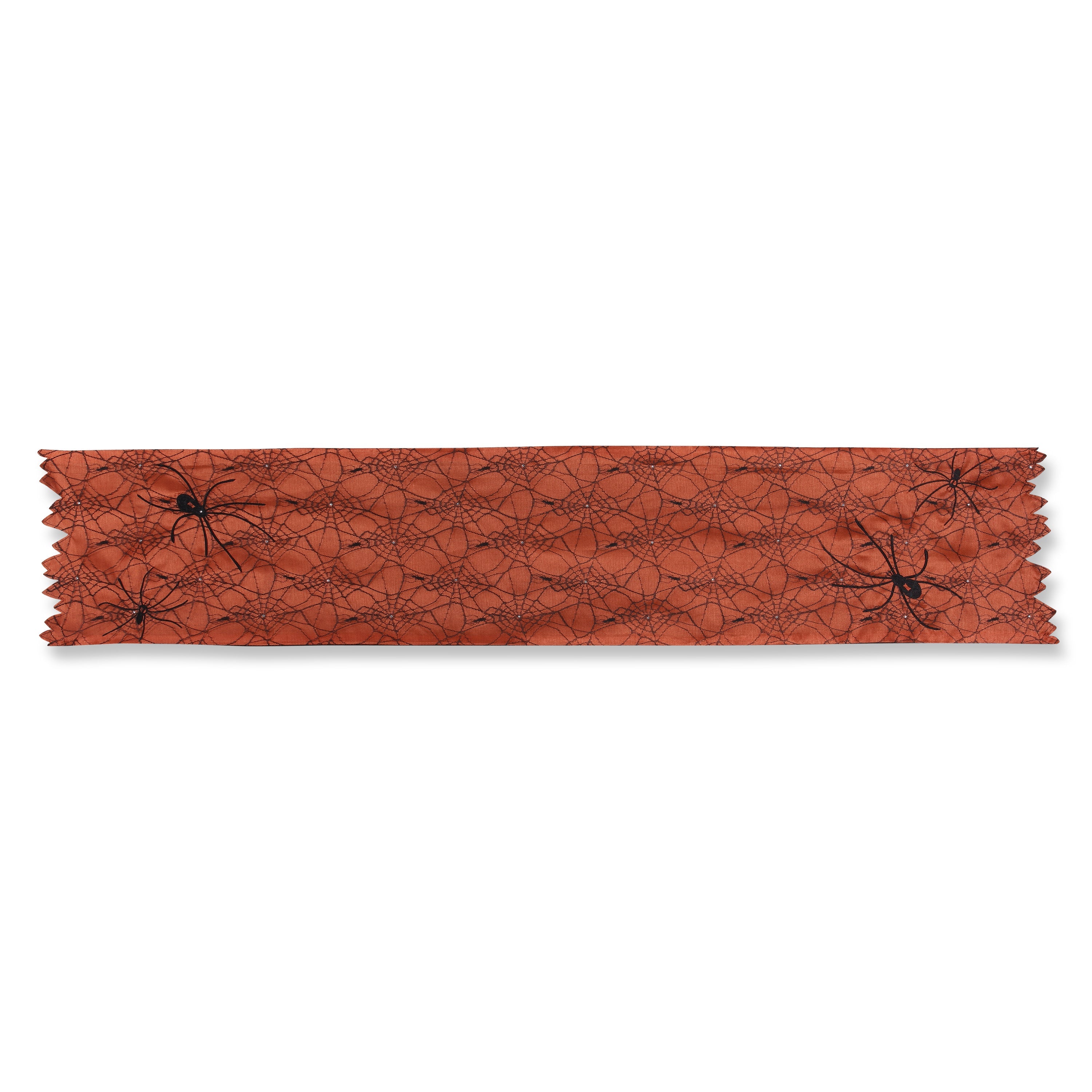 Spider Orange 72-inch Table Runner