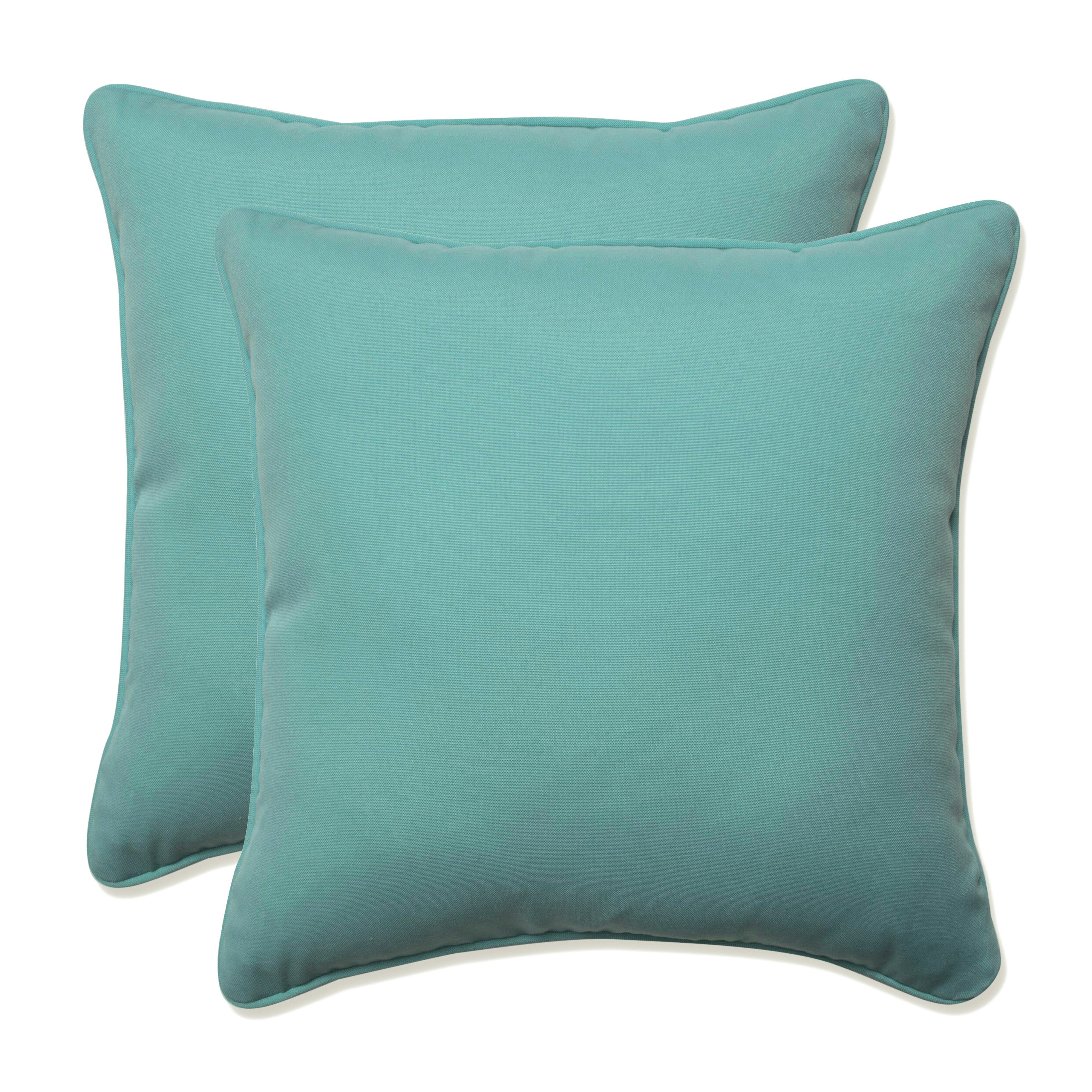 Outdoor/Indoor Radiance Pool 16.5-inch Throw Pillow (Set of 2)